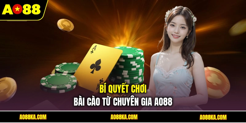 Bí quyết chơi bài cào từ chuyên gia AO88
