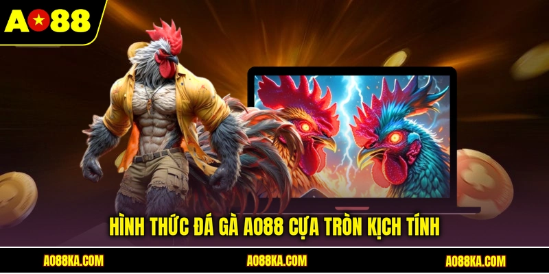 Hình thức đá gà AO88 cựa tròn kịch tính